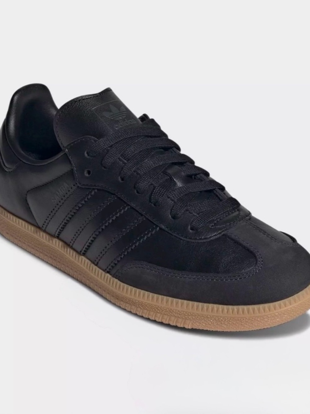 NWT Adidas Samba OG Men’s 9.5 Core Blk/Core Blk/Carbon JS2762